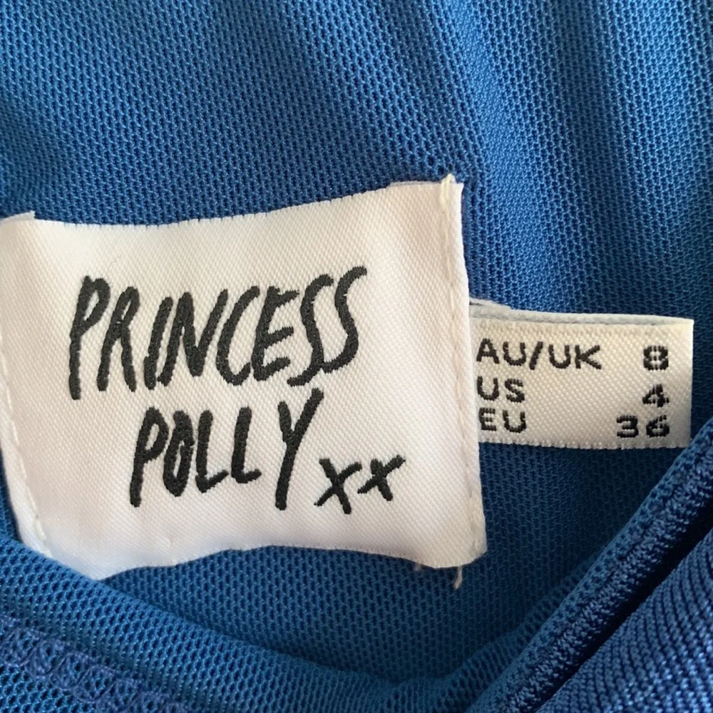 Princess Polly Harriette Maxi Skirt in Blue